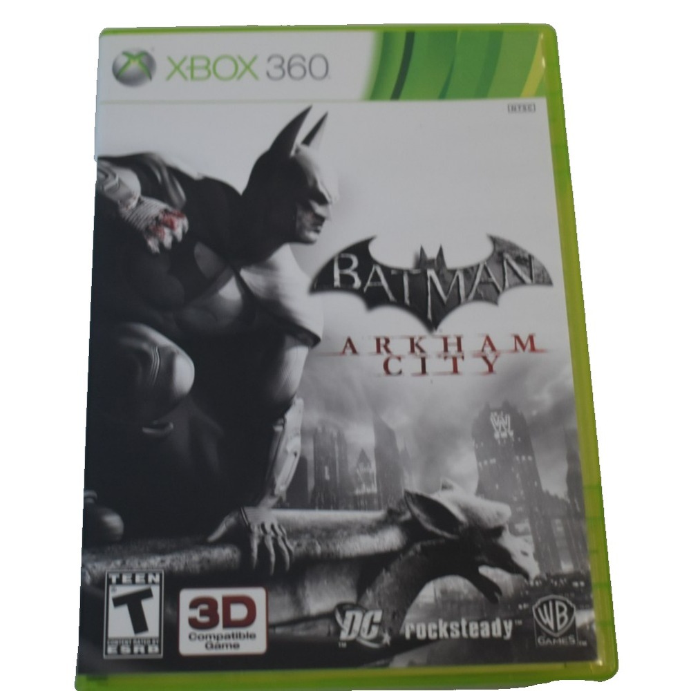 Batman: Arkham City (Microsoft Xbox 360, 2011) Complete